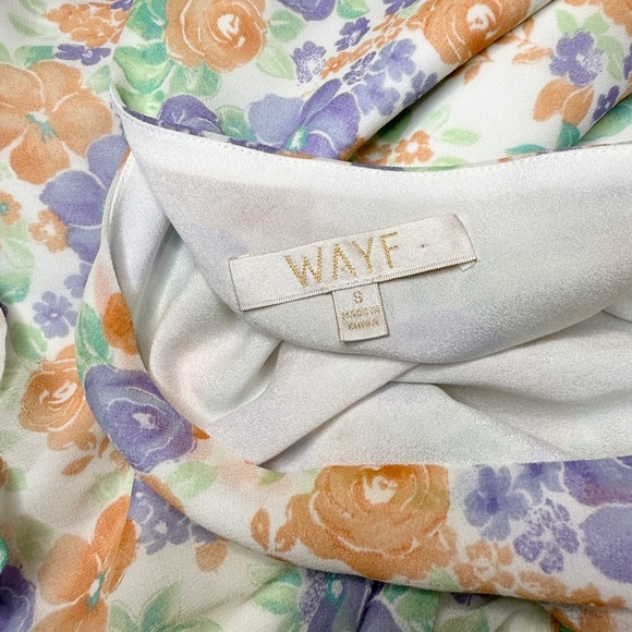 Floral One-Shoulder Dress size Small - Picture 3 of 3